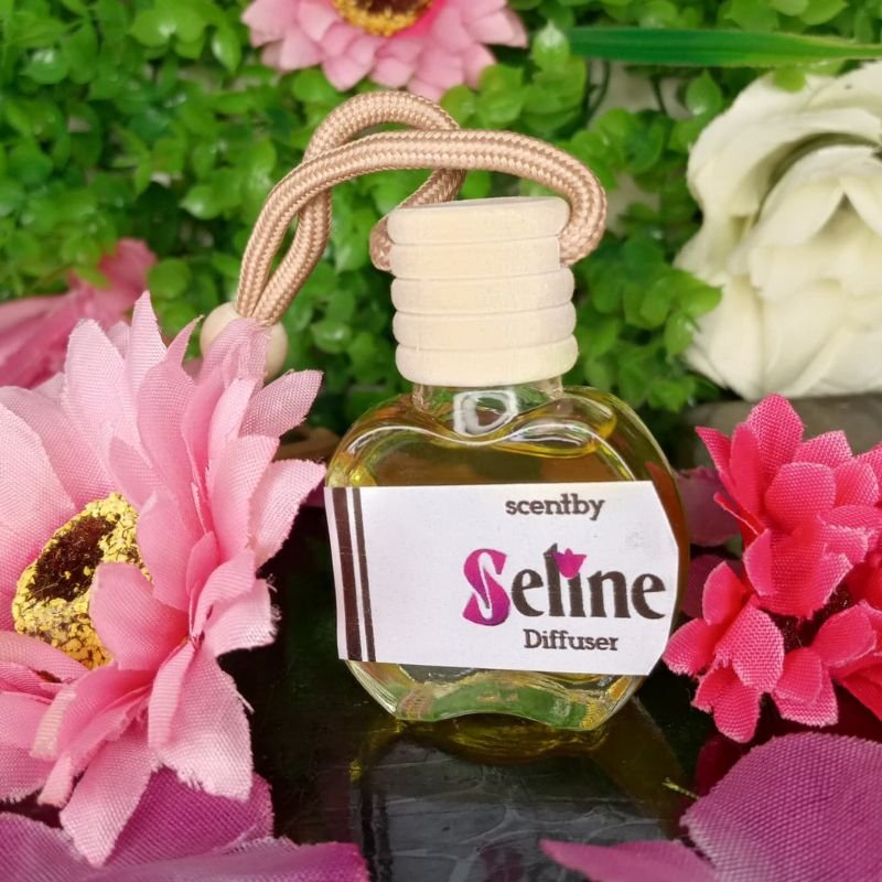 Seline Car Diffuser Air Freshener – Pineapple Yellow - Image 2