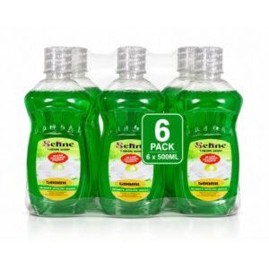 Seline Multi Purpose Liquid Soap – 500ml Pack of 6 (Green & Yellow)